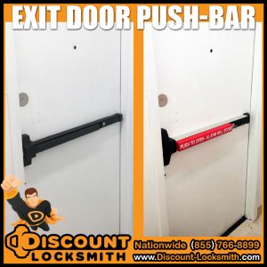 exit door push bar