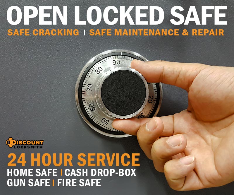 open locked safe cracking