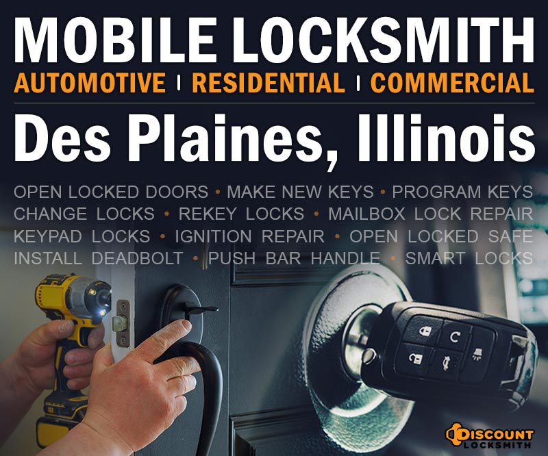 mobile Discount Locksmith in Des Plaines