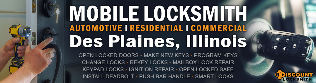 Discount Locksmith in Des Plaines