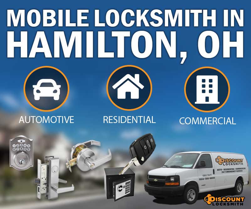 Mobile Locksmith Hamilton Ohio