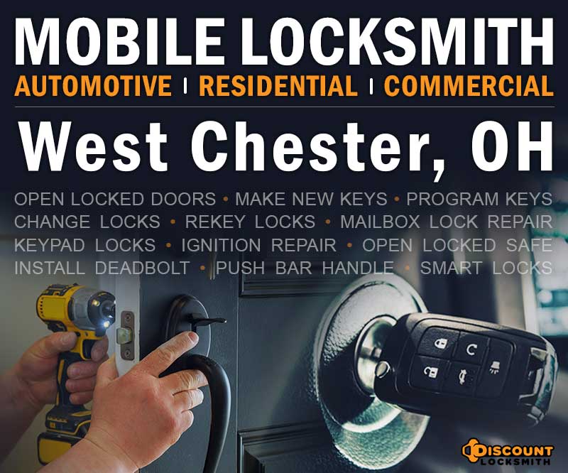 Mobile Locksmith West Chester Ohio