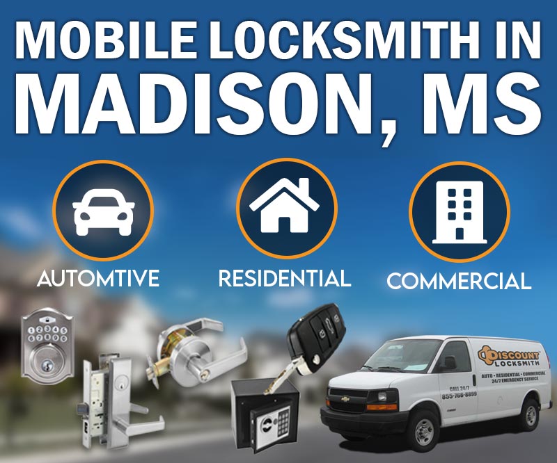 Mobile Locksmith Madison Mississippi