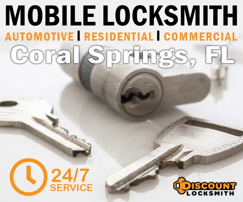 Mobile Locksmith in Coral Springs, Florida