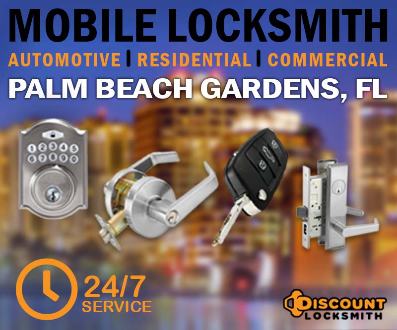 Mobile Locksmith in Palm Beach Gardens Florida