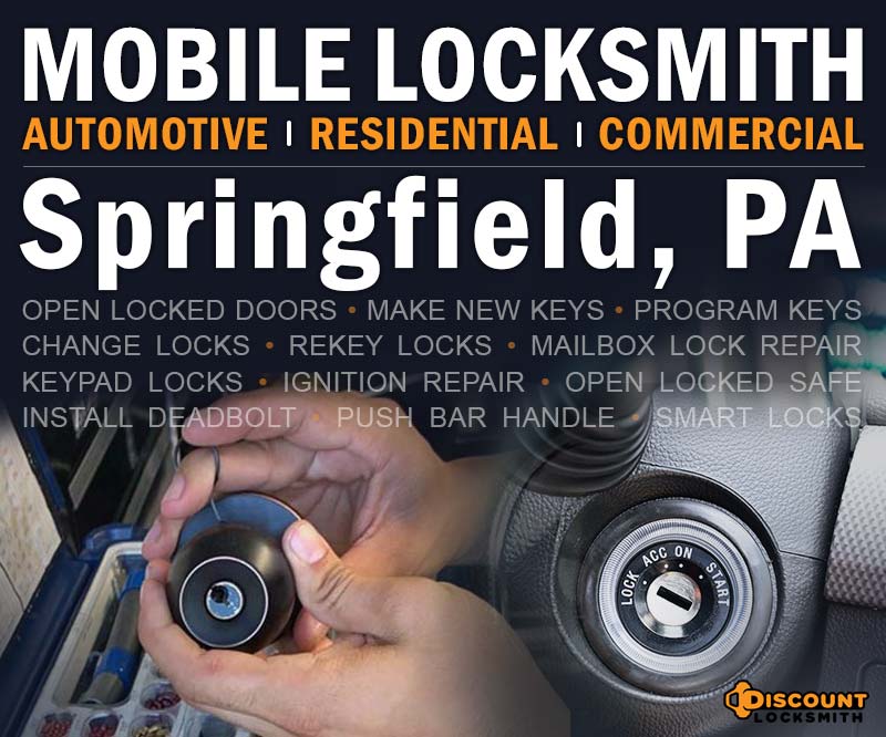 Mobile Locksmith in Springfield, PA