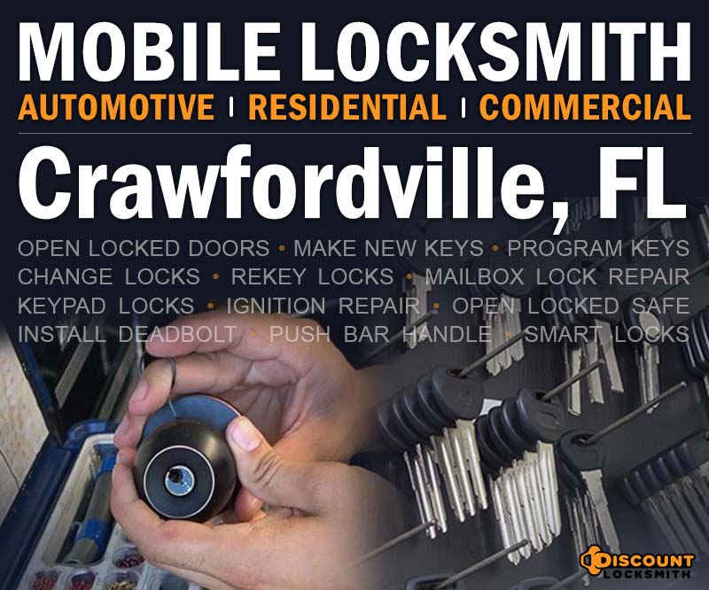 Mobile locksmith in Crawfordville Florida