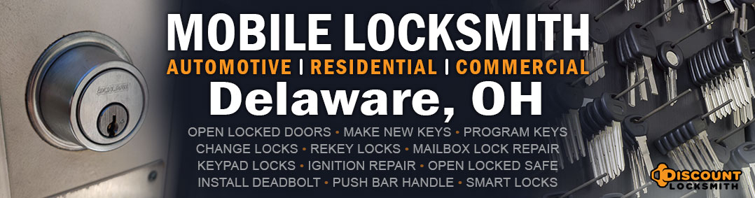 Mobile Locksmith in Delaware, Ohio