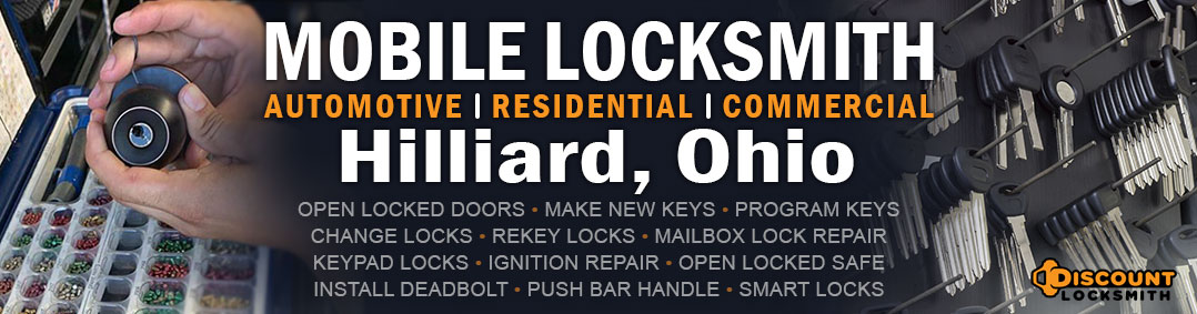 Mobile Locksmith in Hilliard, Ohio