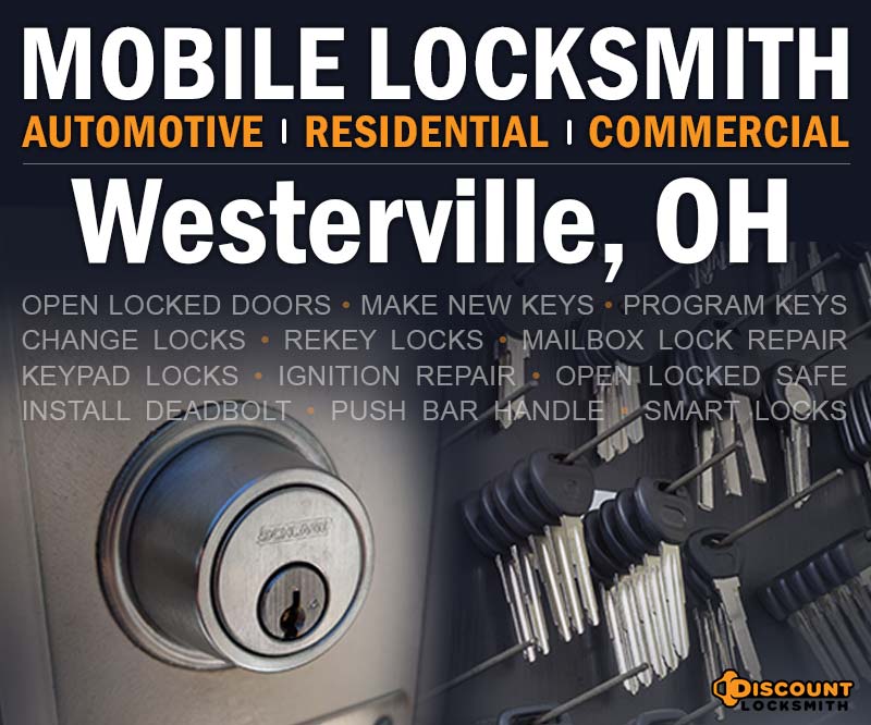 Mobile Locksmith in Westerville, Ohio