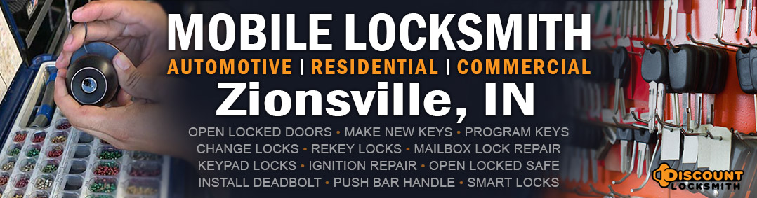 Mobile Locksmith in Zionsville Indiana
