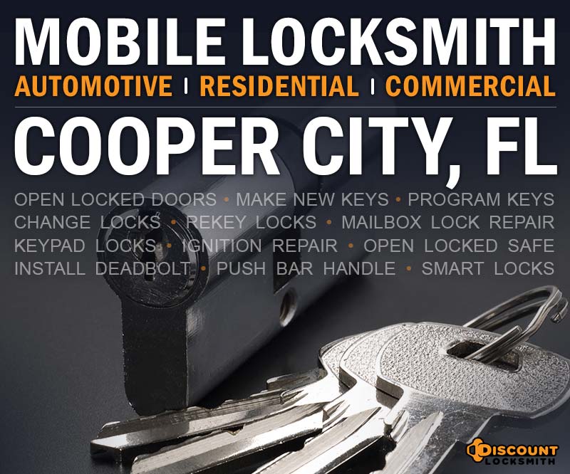 Mobile Locksmith in Cooper City, Florida