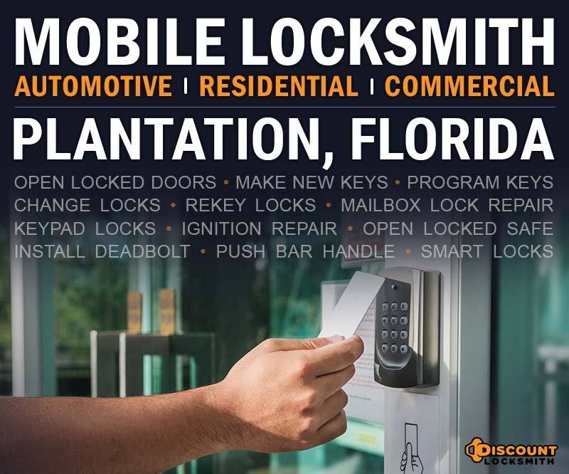 Mobile Locksmith in Plantation, FL