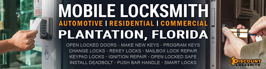 Mobile Locksmith in Plantation, FL