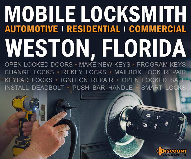 Mobile Locksmith in Weston, FL